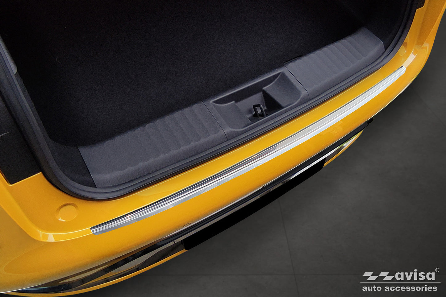 protector de parachoques trasero TOYOTA PRIUS (XW60) plata