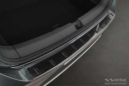 protector de parachoques trasero VW T-ROC cabrio negro
