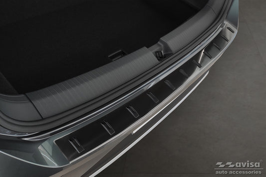 protector de parachoques trasero VW T-ROC cabrio negro