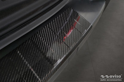 protector de parachoques trasero PEUGEOT TRAVELLER negro 2016+