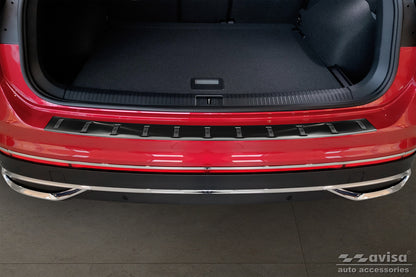 protector de parachoques trasero VW TIGUAN negro 2020+