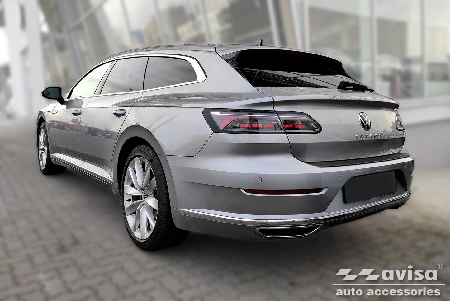 protector de parachoques trasero VW ARTEON Shootng Brake negro