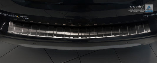 protector de parachoques trasero OPEL MOKKA X negro 2016+