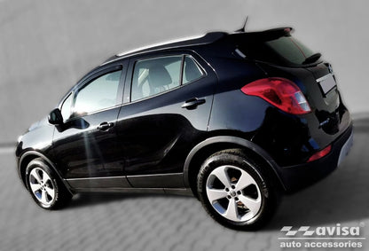 protector de parachoques trasero OPEL MOKKA X negro