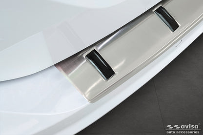 protector de parachoques trasero VW TOURAN plata