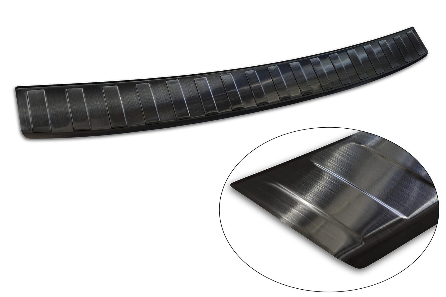protector de parachoques trasero FORD FIESTA MK8 5d negro
