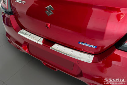 protector de parachoques trasero SUZUKI SWIFT hatchback plata