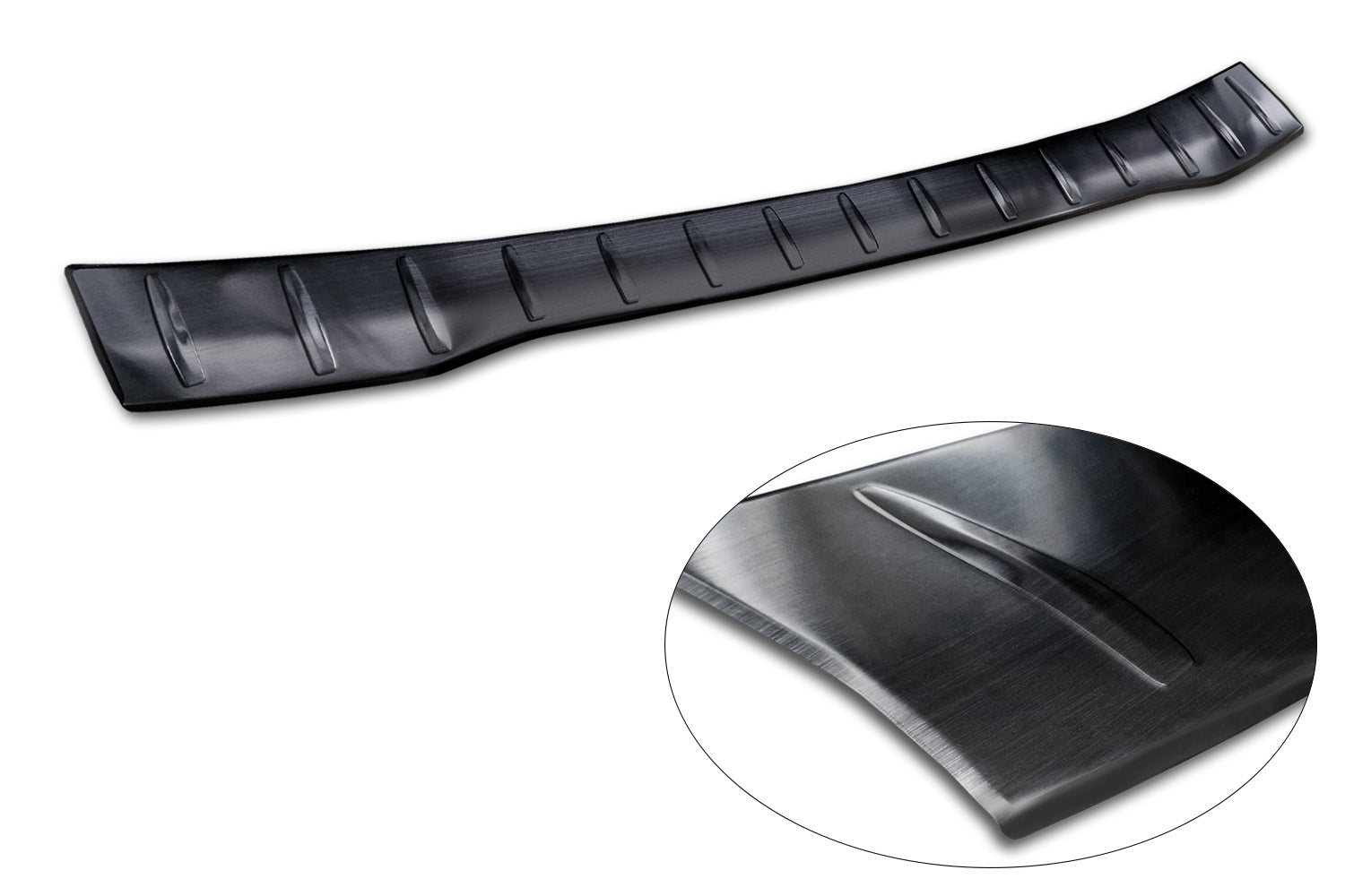 protector de parachoques trasero VW TRANSPORTER T7 negro