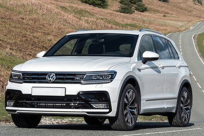 protector de parachoques trasero VW TIGUAN negro