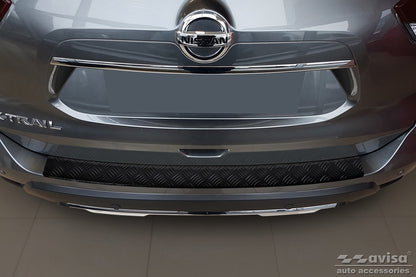 protector de parachoques trasero NISSAN X-TRAIL (T32) negro 2017-21