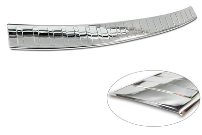 protector de parachoques trasero SKODA KAROQ plata espejo