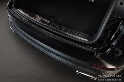 protector de parachoques trasero PORSCHE CAYENNE negro