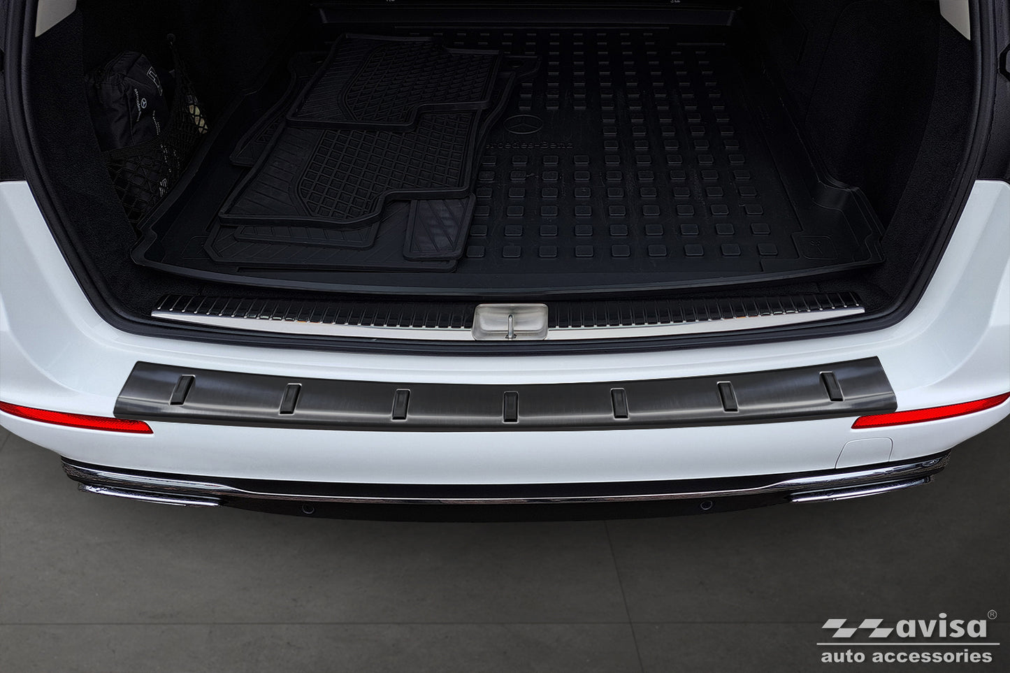 protector de parachoques trasero MERCEDES CLASE E W213 negro