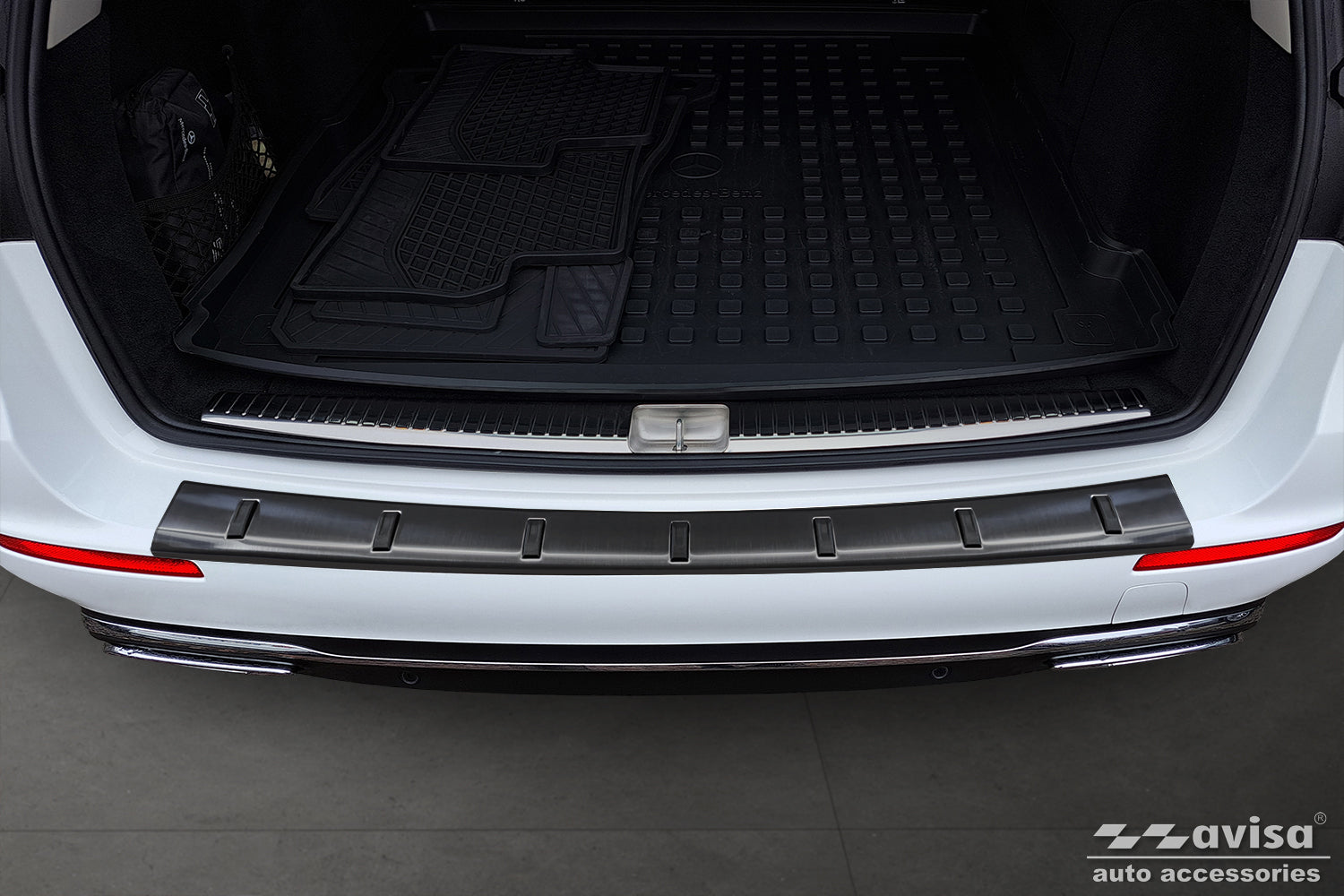 protector de parachoques trasero MERCEDES CLASE E W213 negro