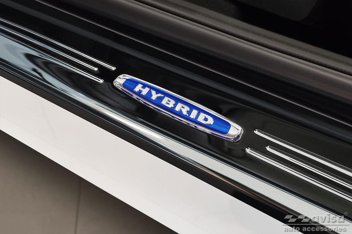 Protector umbral de puertas blue ''HYBRID ' HONDA HR-V negro espejo