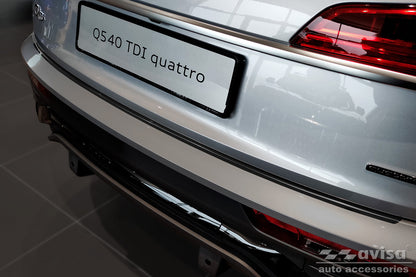protector de parachoques trasero AUDI Q5 Sportback negro