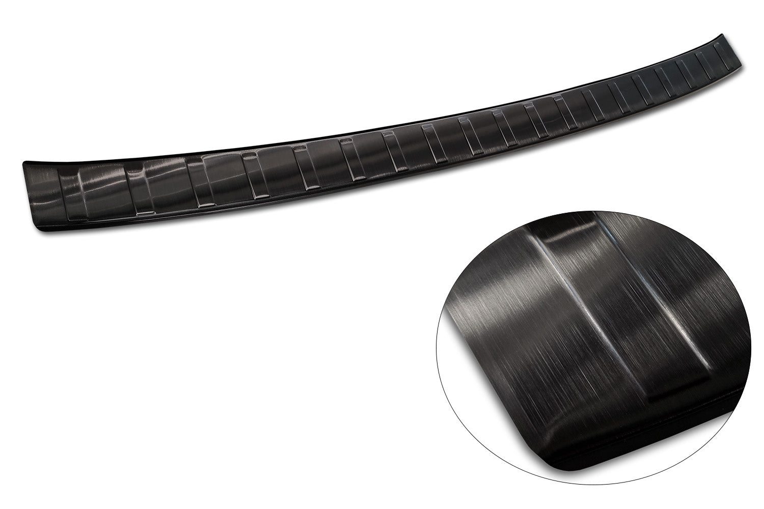 protector de parachoques trasero BMW X1 U11 negro 2022+