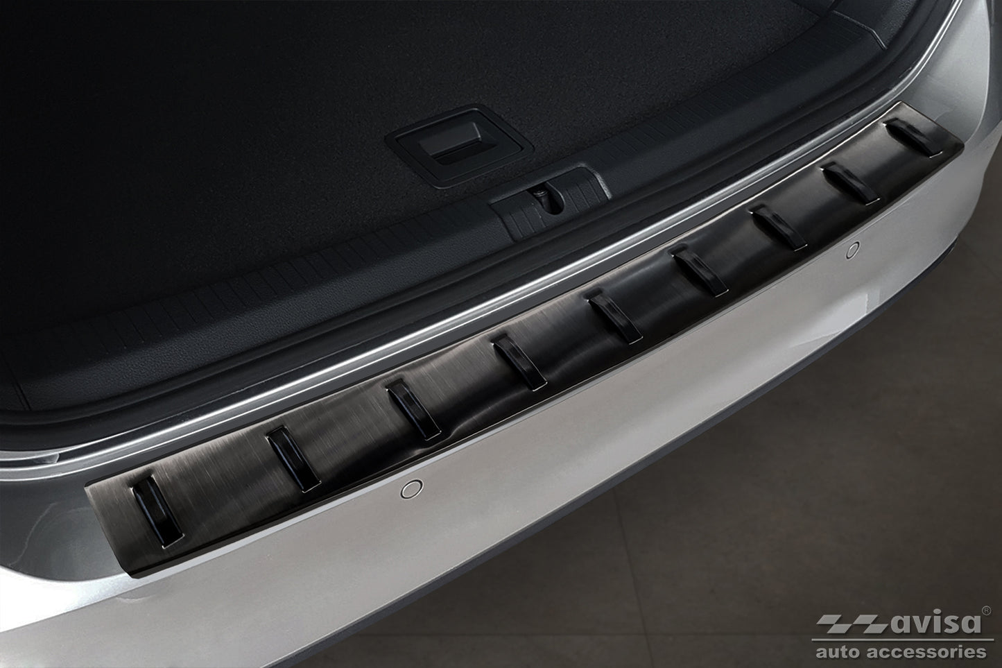 protector de parachoques trasero VW GOLF Variant/Alltrack negro