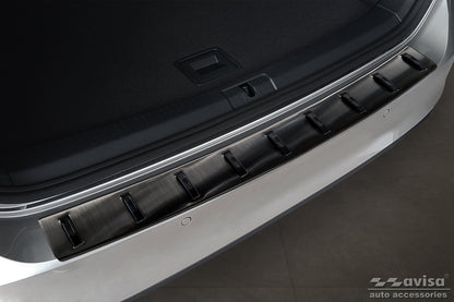 protector de parachoques trasero VW GOLF Variant/Alltrack negro