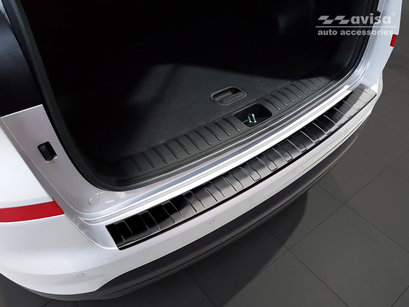 protector de parachoques trasero HYUNDAI TUCSON negro 2018-20