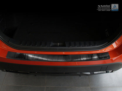protector de parachoques trasero BMW X1 E84 negro