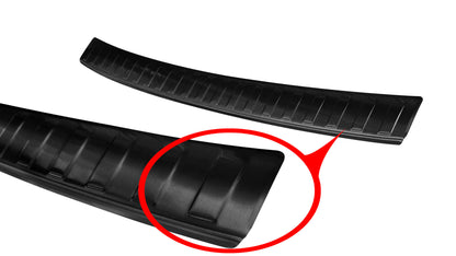 protector de parachoques trasero HYUNDAI i10 hatchback negro