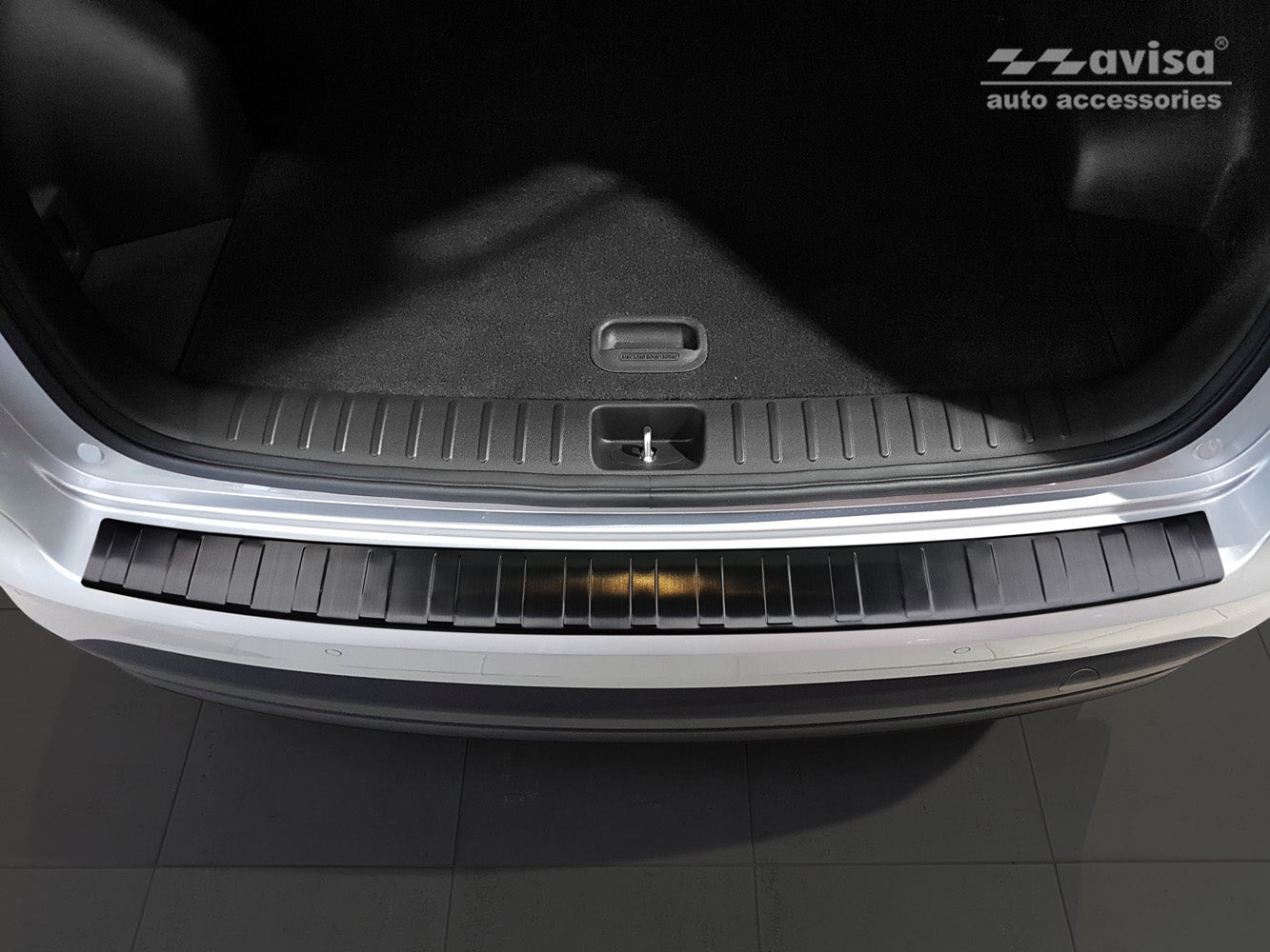 protector de parachoques trasero HYUNDAI TUCSON negro 2018-20