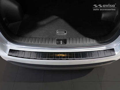 protector de parachoques trasero HYUNDAI TUCSON negro 2018-20
