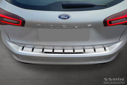 protector de parachoques trasero FORD FOCUS turnier plata