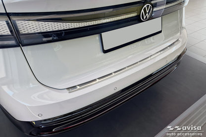 protector de parachoques trasero VW ID.7 plata satinado