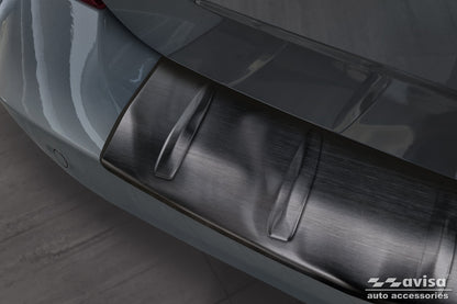 protector de parachoques trasero VW TRANSPORTER T7 negro