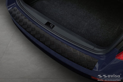 protector de parachoques trasero SKODA OCTAVIA combi 2016-19 aluminio