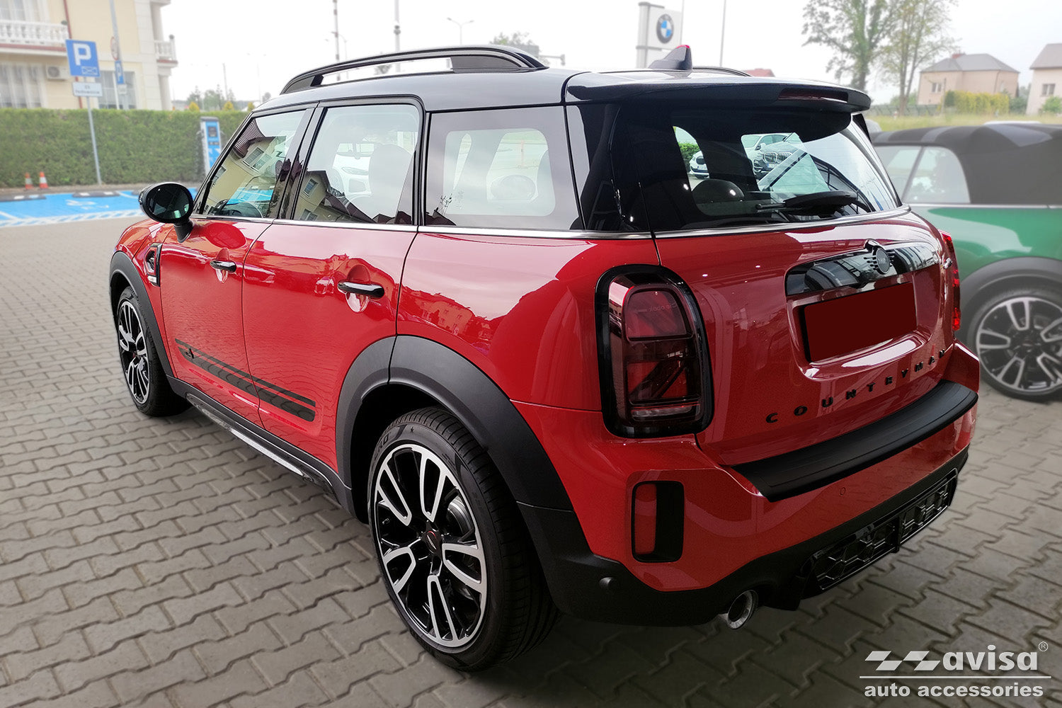 protector de parachoques trasero MINI COUNTRYMAN F60