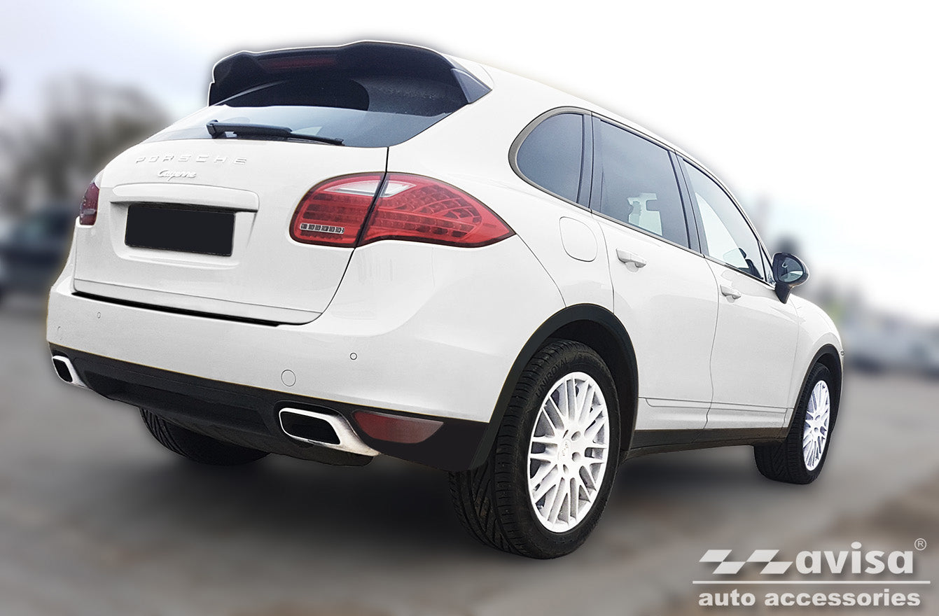 protector de parachoques trasero PORSCHE CAYENNE (92A) negro