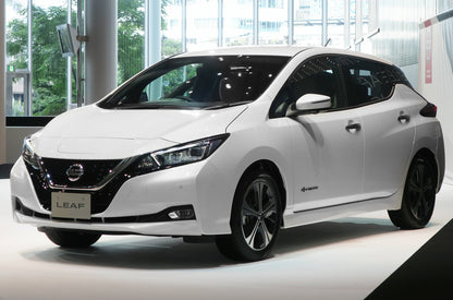 protector de parachoques trasero NISSAN LEAF negro