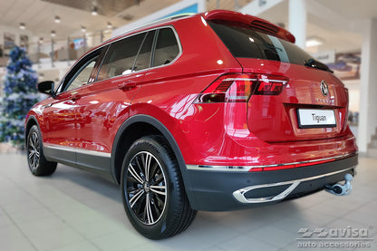 Protector umbral de puertas en relieve VW TIGUAN ALLSPACE negro