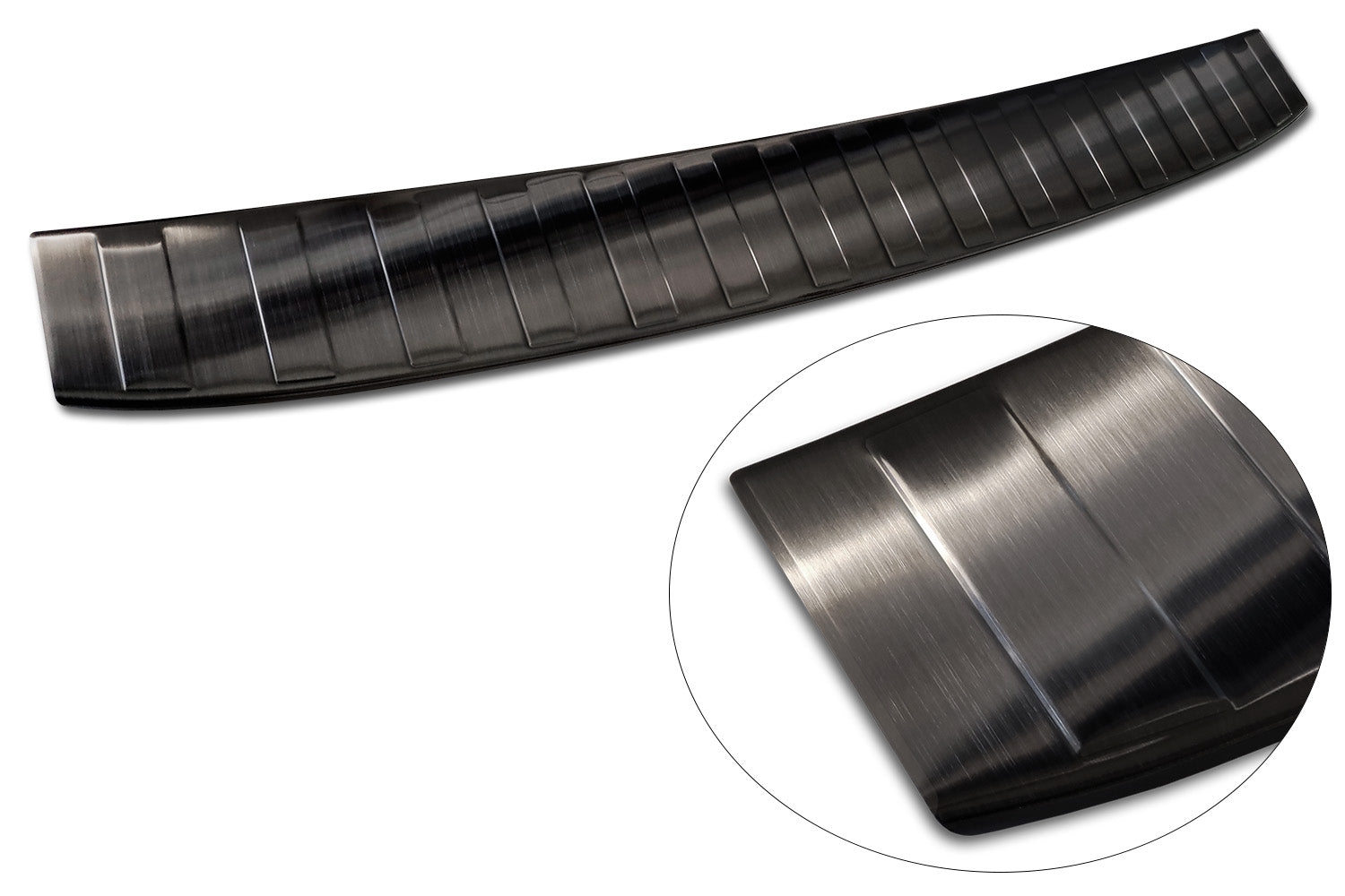 protector de parachoques trasero FIAT 500 L negro