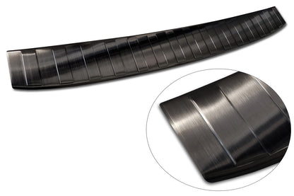 protector de parachoques trasero FIAT 500 L negro