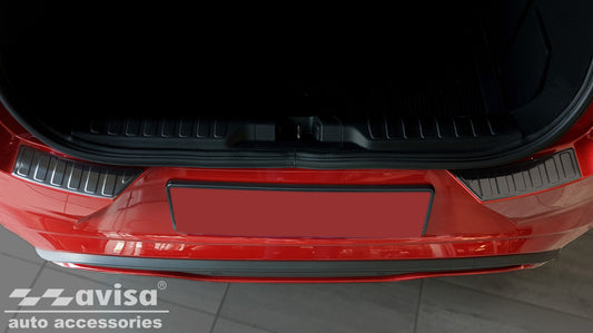 protector de parachoques trasero FORD PUMA crossover negro 2019+