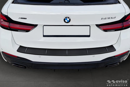 protector de parachoques trasero BMW 5 Touring negro mate