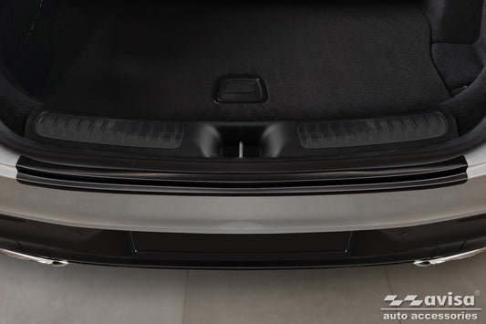 protector de parachoques trasero MERCEDES GLC (C254) negro
