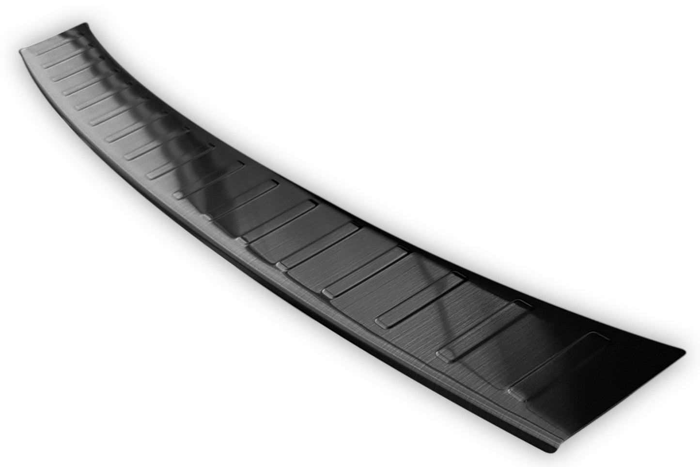 protector de parachoques trasero SKODA FABIA combi negro 2014-18
