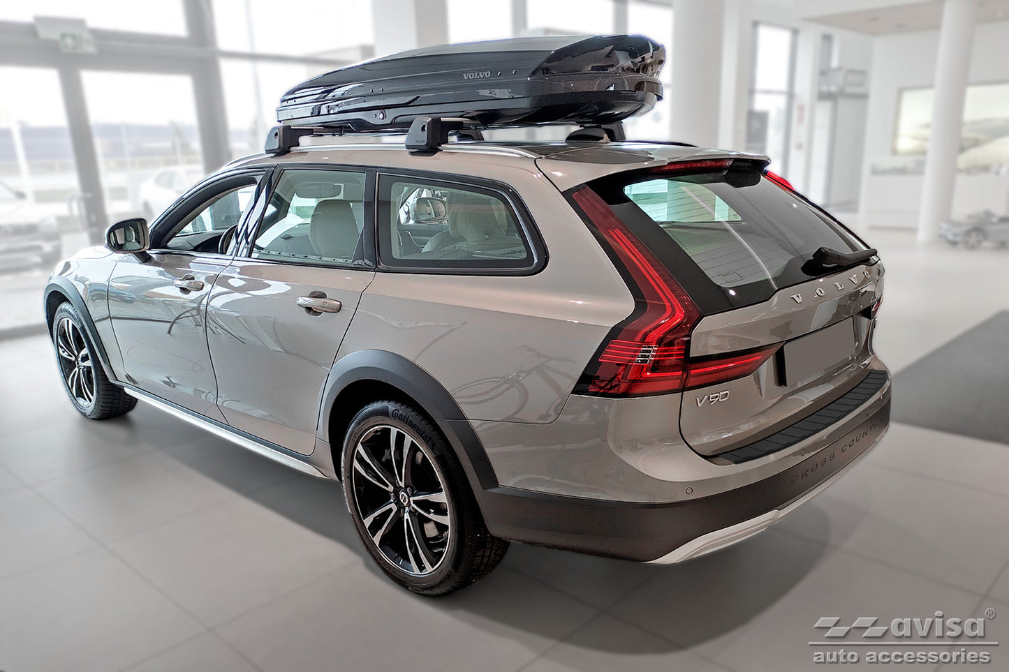 protector de parachoques trasero VOLVO V90 combi