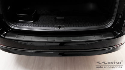 protector de parachoques trasero SKODA OCTAVIA combi negro 2020+