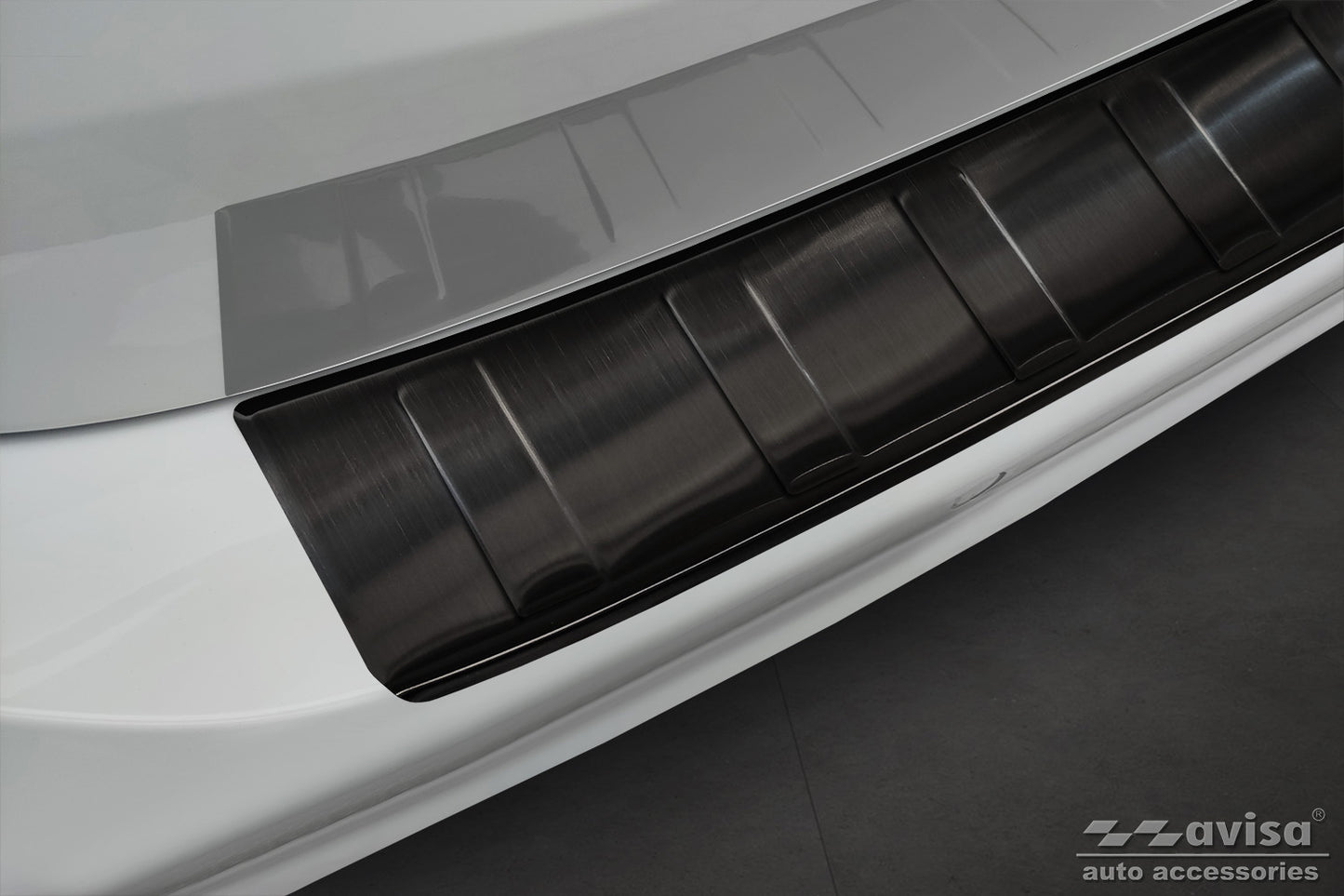 protector de parachoques trasero BMW 3 G21 negro