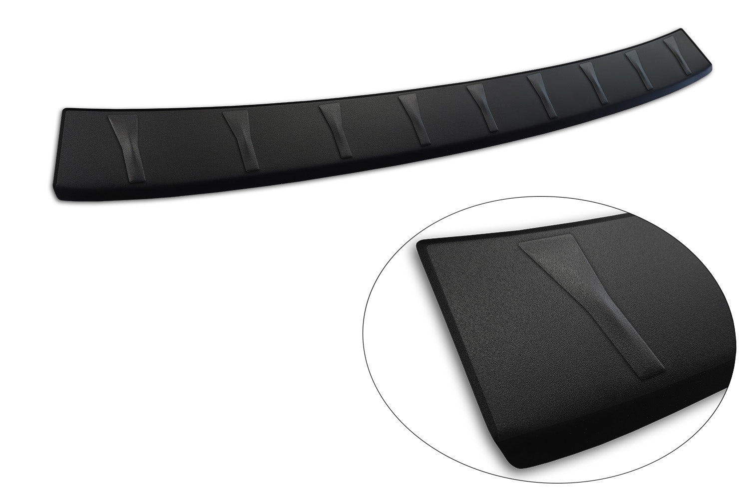 protector de parachoques trasero VW ID 7 TOURER negro mate