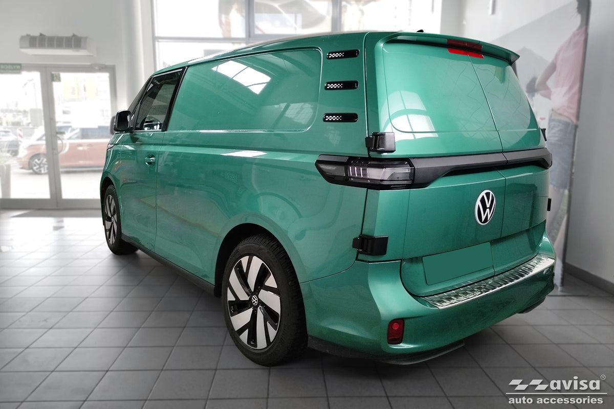 Protector umbral de puertas en relieve VOLSKWAGEN ID BUZZ plata