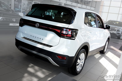 protector de parachoques trasero VW T-Cross negro 2024+