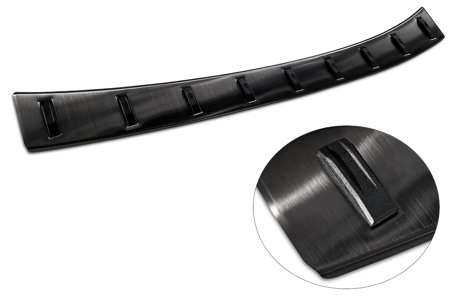 protector de parachoques trasero PEUGEOT 308 SW negro