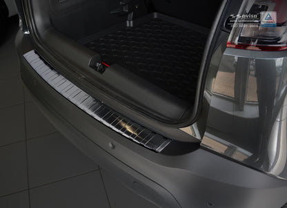 protector de parachoques trasero OPEL CROSSLAND X negro